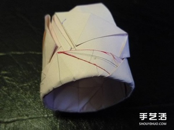 Japanese origami masters intricate rose origami tutorial with step-by-step illustration