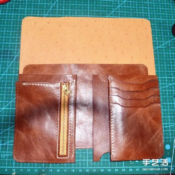 Leather Wallet DIY Making Illustrated Handmade Leather Wallet Making Tutorial