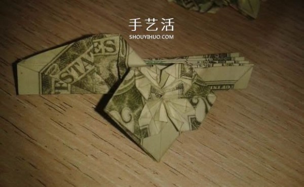 How to fold a flower angel heart and illustrate a beautiful dollar origami love tutorial