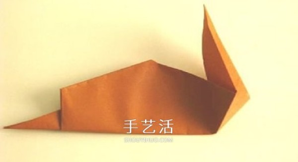 Cute little snail folding illustrated simple origami snail tutorial