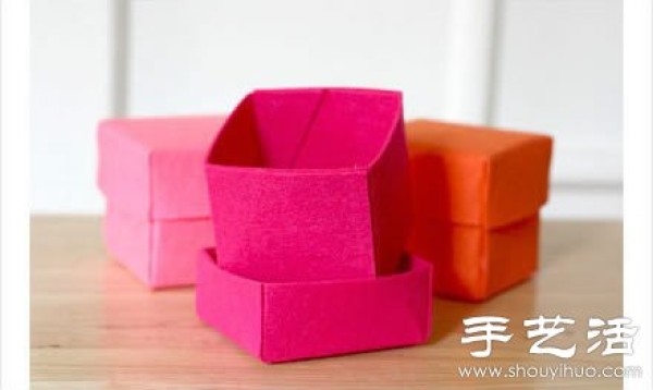 Wool felt storage box/jewelry box handmade tutorial