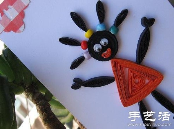 Simple and cute handmadePaper work