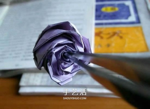 How to fold Beryl Rose and how to make origami Beryl Rose