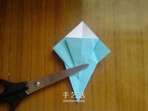 How to fold an eight-petal chrysanthemum and illustrate the 3D chrysanthemum origami tutorial for the Double Ninth Festival