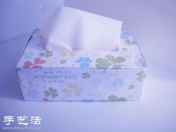 Tissue box making tutorial DIY handmade tissue box