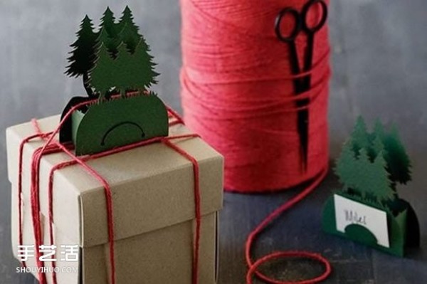 Handmade DIY with Christmas atmosphere: wonderful holiday packaging and wall hangings