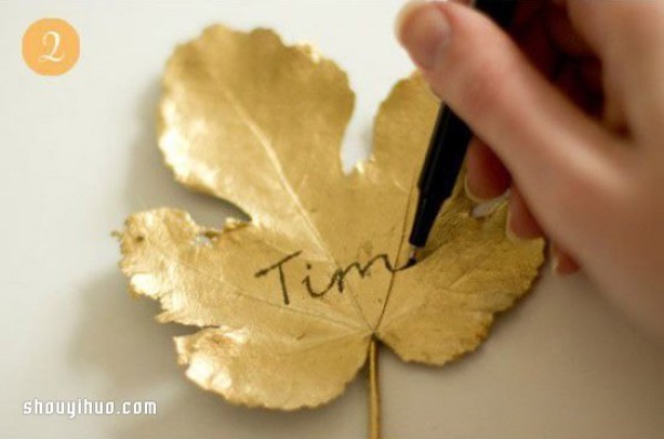 Beautiful leaf trinkets handmade DIY illustrated tutorial