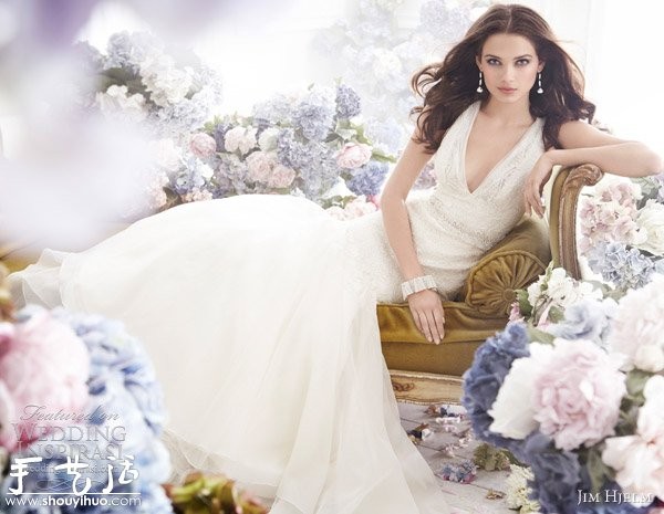 Wedding dress brand Jim Hjelm Fall 2012 wedding dress appreciation