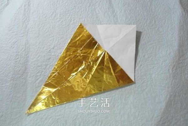 The basic origami method of HTQ butterfly, there are no steps for shaping it! 