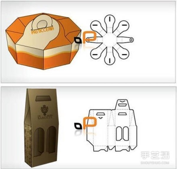 18 ways to fold handmade origami packaging boxes with printed drawings