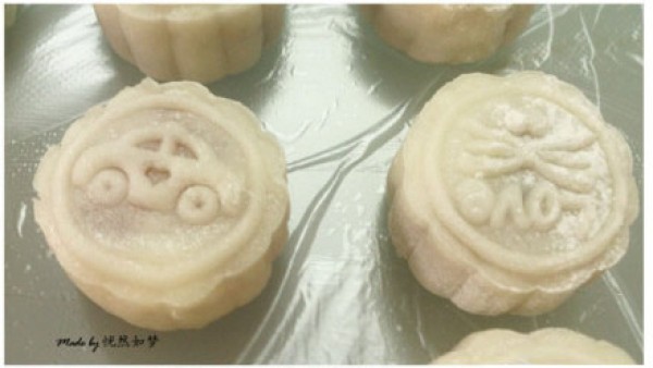 How to make snow skin mooncakes, homemade snow skin mooncake tutorial