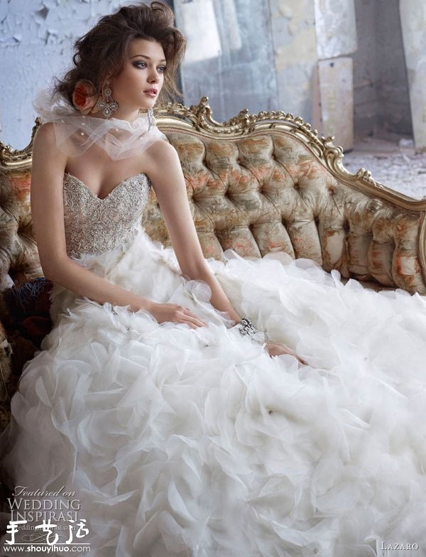 Lazaro 2011 Autumn and Winter Exquisite Wedding Dress Appreciation