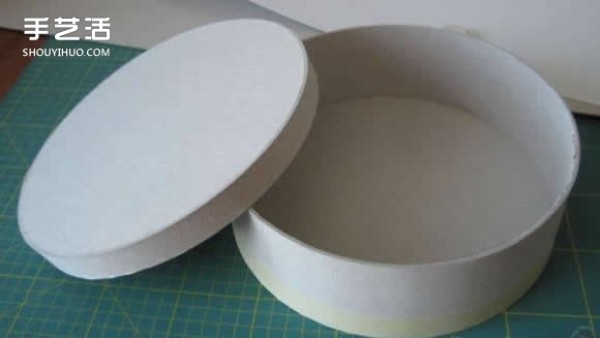 How to make a round cloth box tutorial round fabric storage box DIY diagram