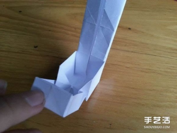 Jack Box Origami Real Shot Tutorial Origami Jack Box Step By Step Illustration