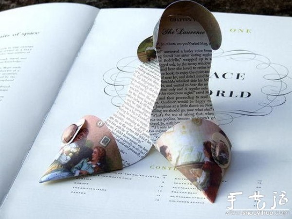 DIY home life items from discarded newspapers and magazines