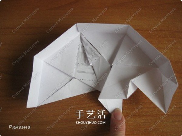 How to fold an octagonal box for Valentines Day, origami a beautiful Valentines Day gift box