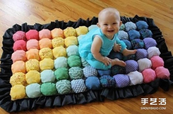 Good-looking baby rug DIY handmade baby rug