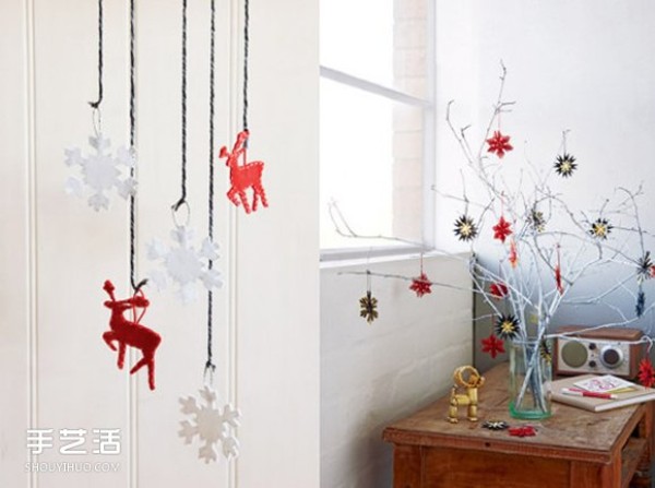 Handmade DIY with Christmas atmosphere: wonderful holiday packaging and wall hangings