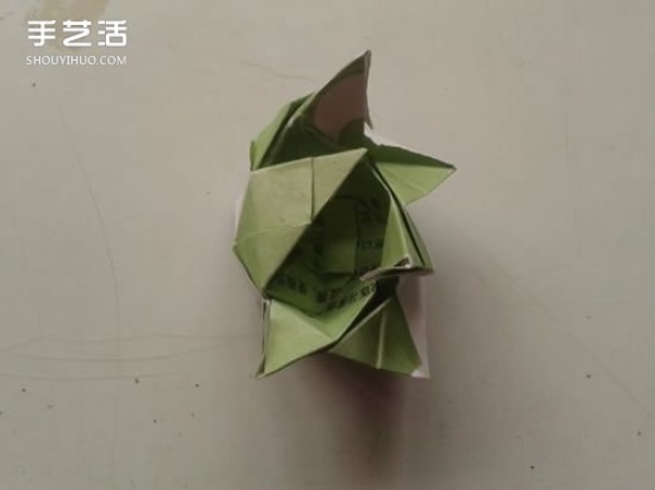 Kawasaki Rose Folding Illustration and Detailed Kawasaki Rose Origami Step-by-Step Tutorial