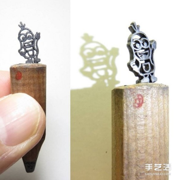 The best in the world! 0.5mm pencil lead nib carving art