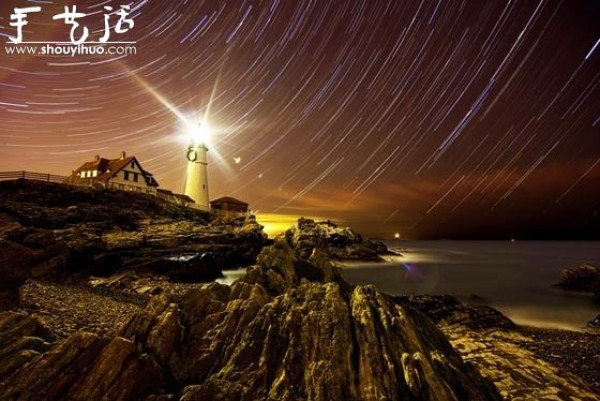 The beautiful lighthouse captured by photographers