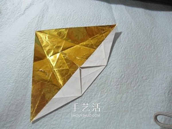 The basic origami method of HTQ butterfly, there are no steps for shaping it! 