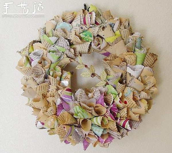 Appreciation of origami garland works