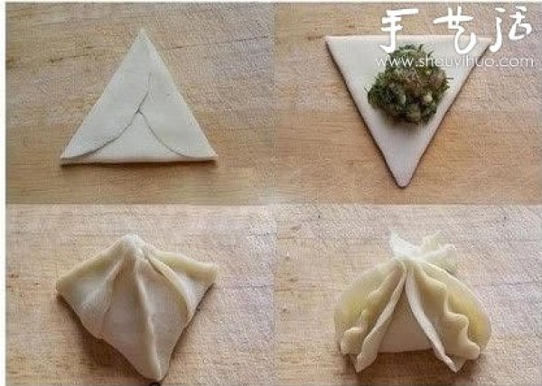 How to wrap handmade dumplings