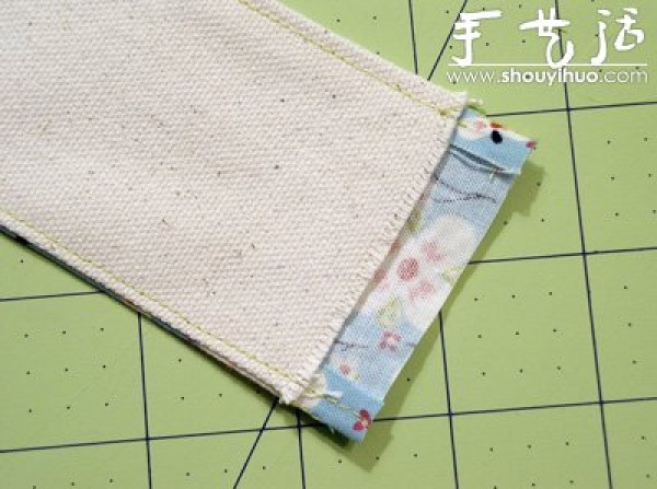 Handmade DIY cute floral patchwork shoulder bag