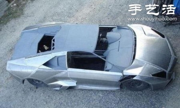 Lamborghini sports car made by foreign talents DIY