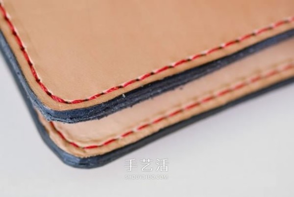 DIY homemade leather card holder mobile phone case with card holder function tutorial