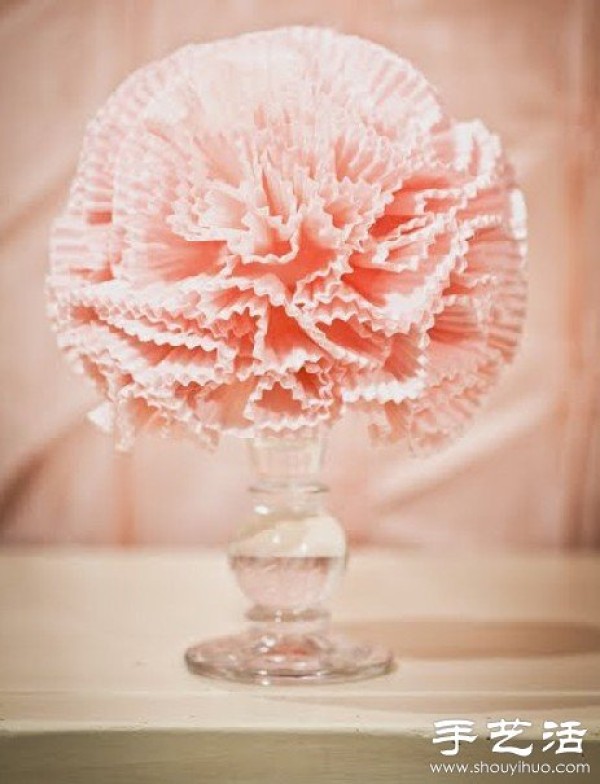 Cake cups turned waste into treasures, handmade DIY beautiful paper flower bouquets