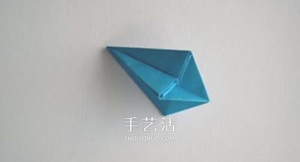 The simplest graphic tutorial on how to fold a diamond