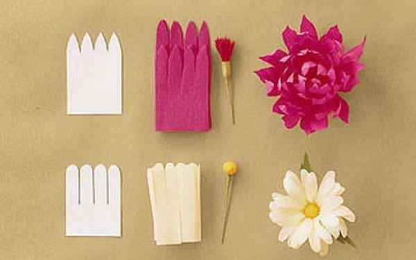 Paper art tutorial for making flowers