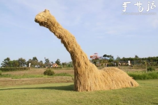 Turn straw into treasure and DIY various interesting sculptures