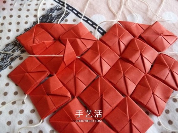 Creative Valentines Day Love Origami Illustrations of Folding Threads and Romantic Loves