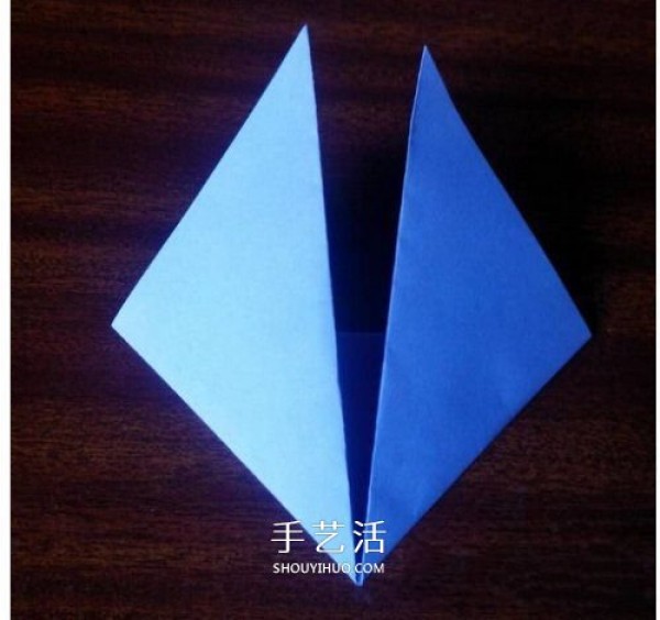 The simplest heart-shaped origami tutorial, kindergarten origami love illustrations