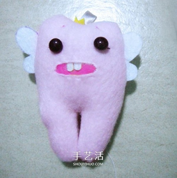 Cute Tooth Baby Doll DIY Fabric Tooth Baby Doll Production