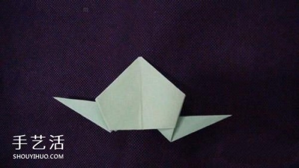 How to make origami snails for children, simple snail folding illustrations