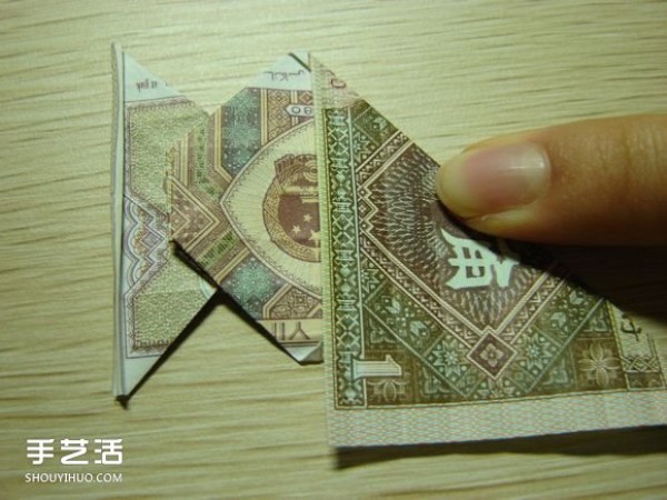 Paper moneyOrigami Camera Illustration Detailed explanation of how to fold a dollar bill into a camera