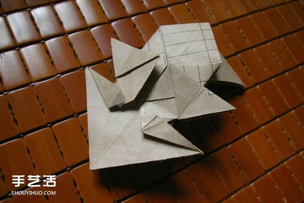 Mabona Rhino Origami Tutorial, Mabona Rhino Origami Illustrations