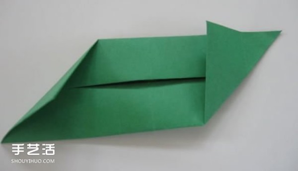 How to make an origami cube by hand, illustration of the folding method of the cube