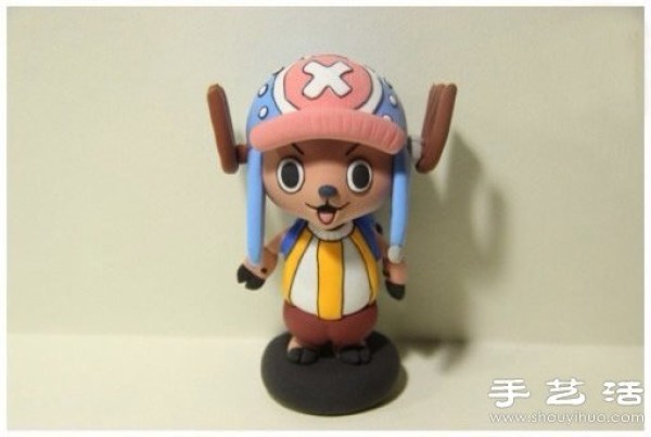 Ultra-light clay hand-made One Piece Chopper Illustrated Tutorial