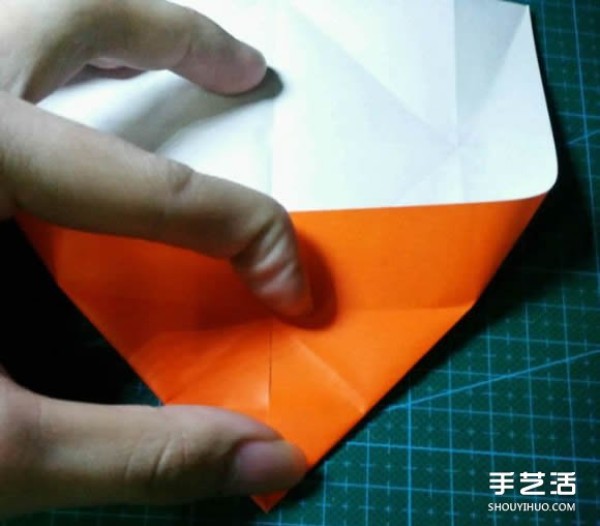 How to make an origami kingfisher with detailed instructions on how to fold a kingfisher