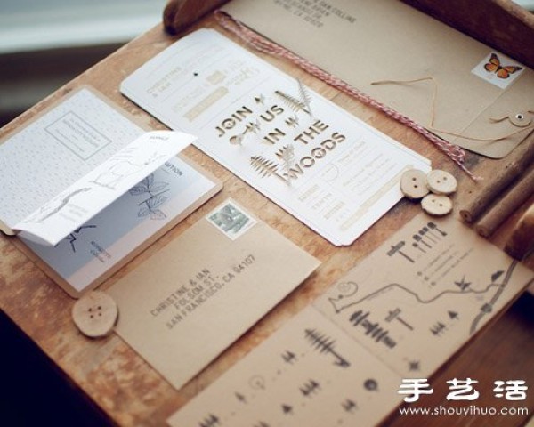 Infinitely Beautiful Handmade Wedding Invitations