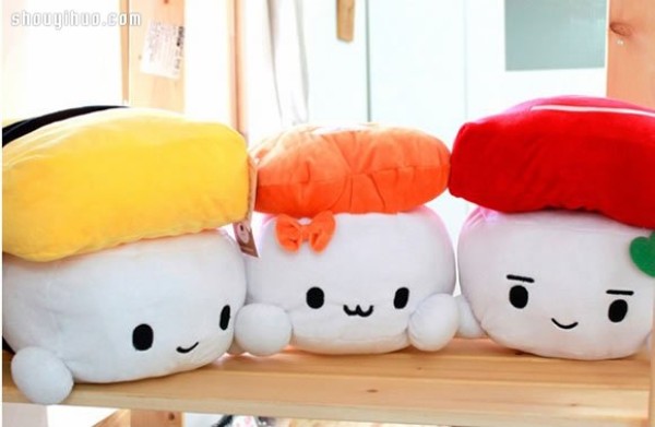 Korea Super Cute Sushi Pillow Product Design