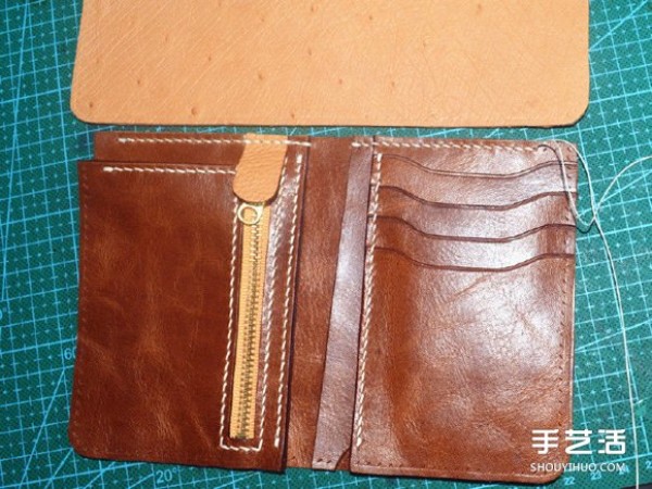 Leather Wallet DIY Making Illustrated Handmade Leather Wallet Making Tutorial