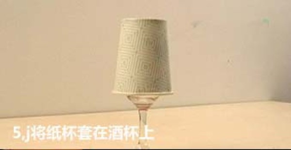 Tutorial on making beautiful handmade candle holders using disposable paper cups