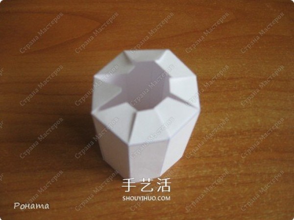 How to fold an octagonal box for Valentines Day, origami a beautiful Valentines Day gift box