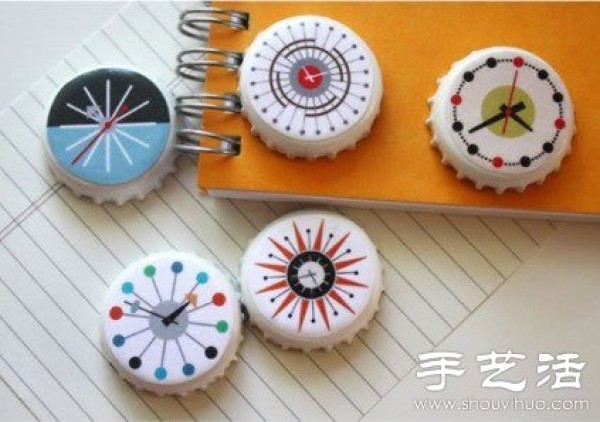 Cute, environmentally friendly and creative handmade DIY exquisite gadgets with bottle caps